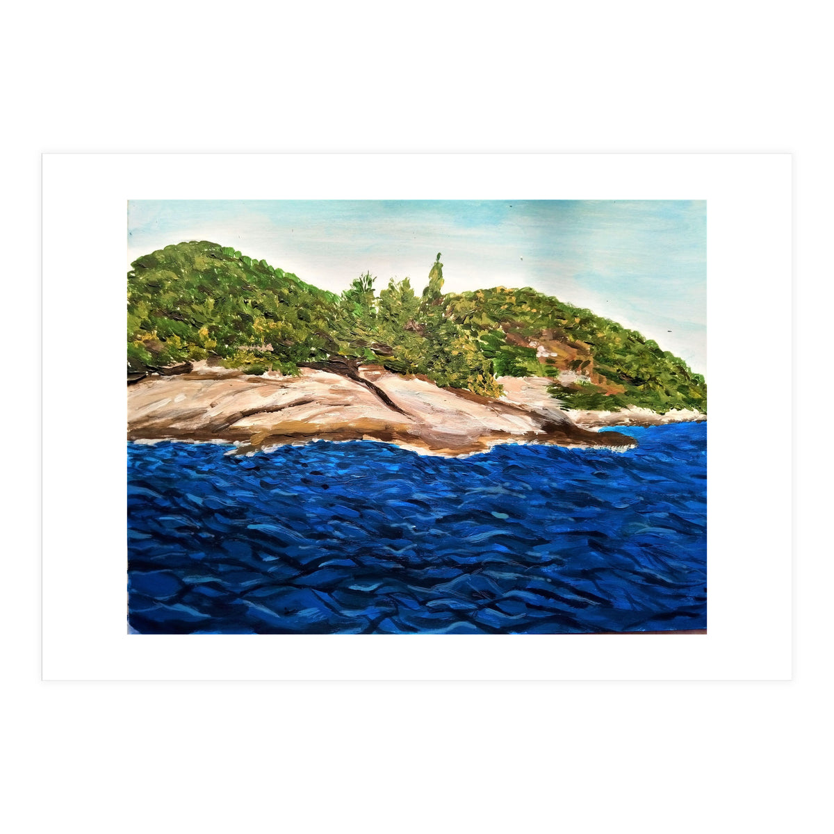 SOCA Seascape Island Hvar (Print Only)