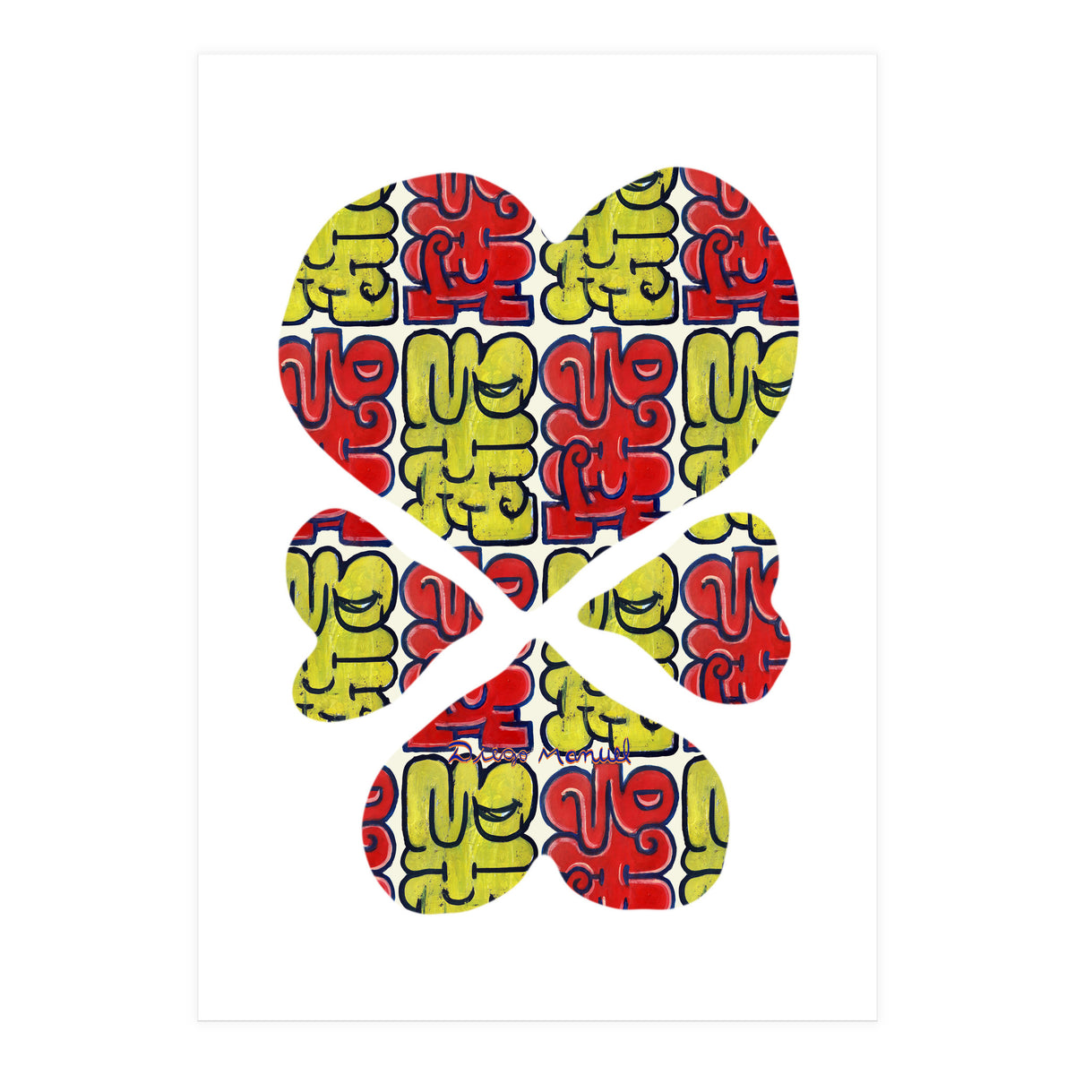 4 Corazones 5  (Print Only)