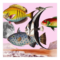 Fish World Pink (Print Only)