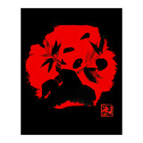 panda in red (Print Only) thumbnail