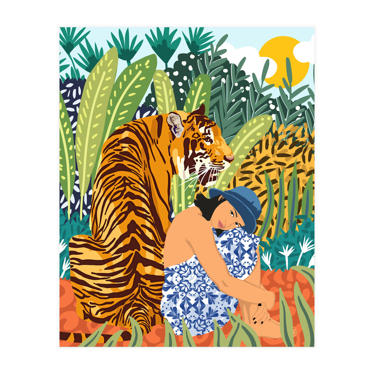 Awaken The Tiger Within (Print Only)