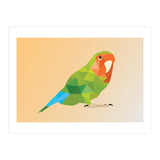 Parrot Low Poly Art  (Print Only) thumbnail