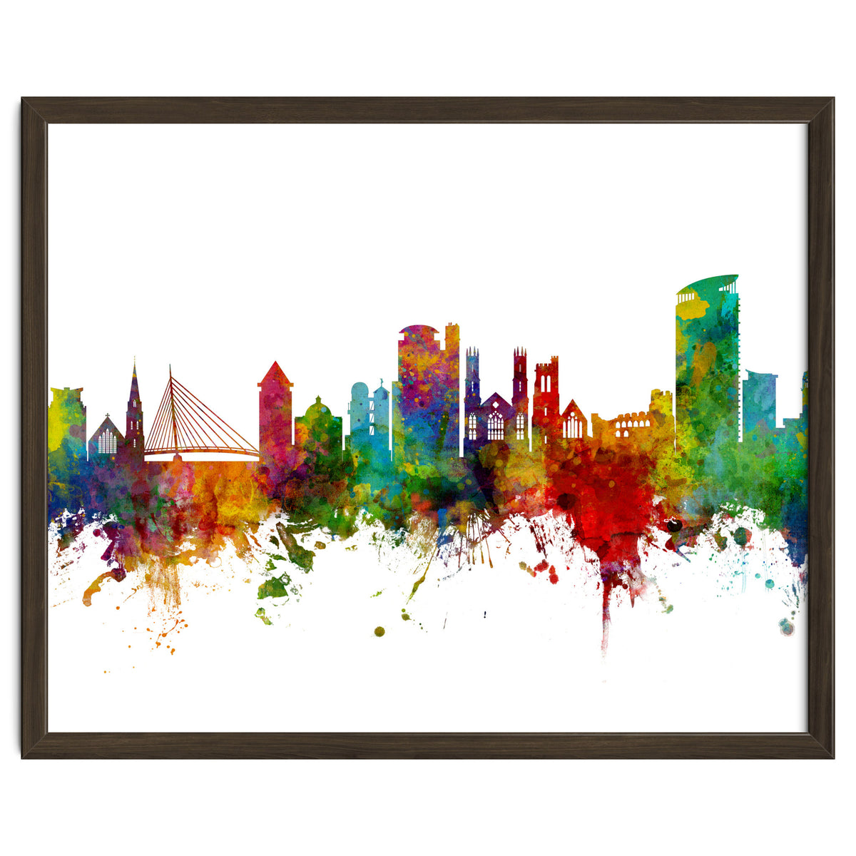 Swansea Wales Skyline