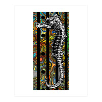 Abstract SeaHorse (Print Only)