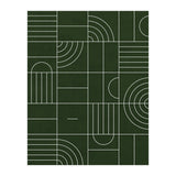 My Favorite Geometric Patterns No.24 - Deep Green (Print Only) thumbnail