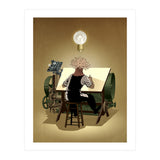 The aspirant to draftsman (Print Only) thumbnail