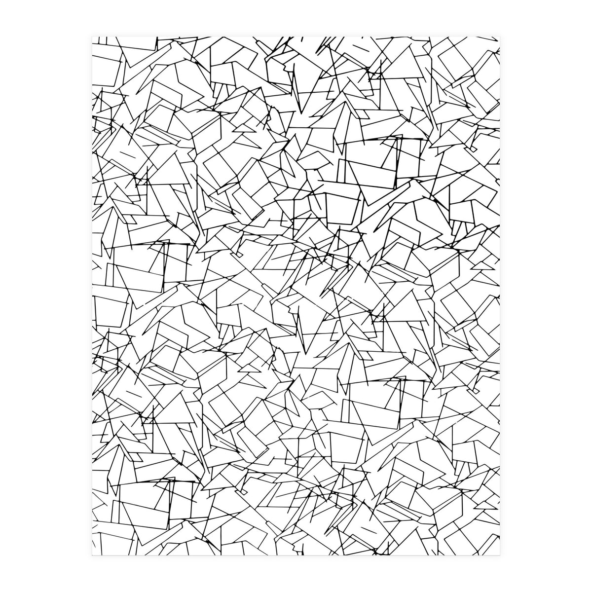 B & W Mess (Print Only)