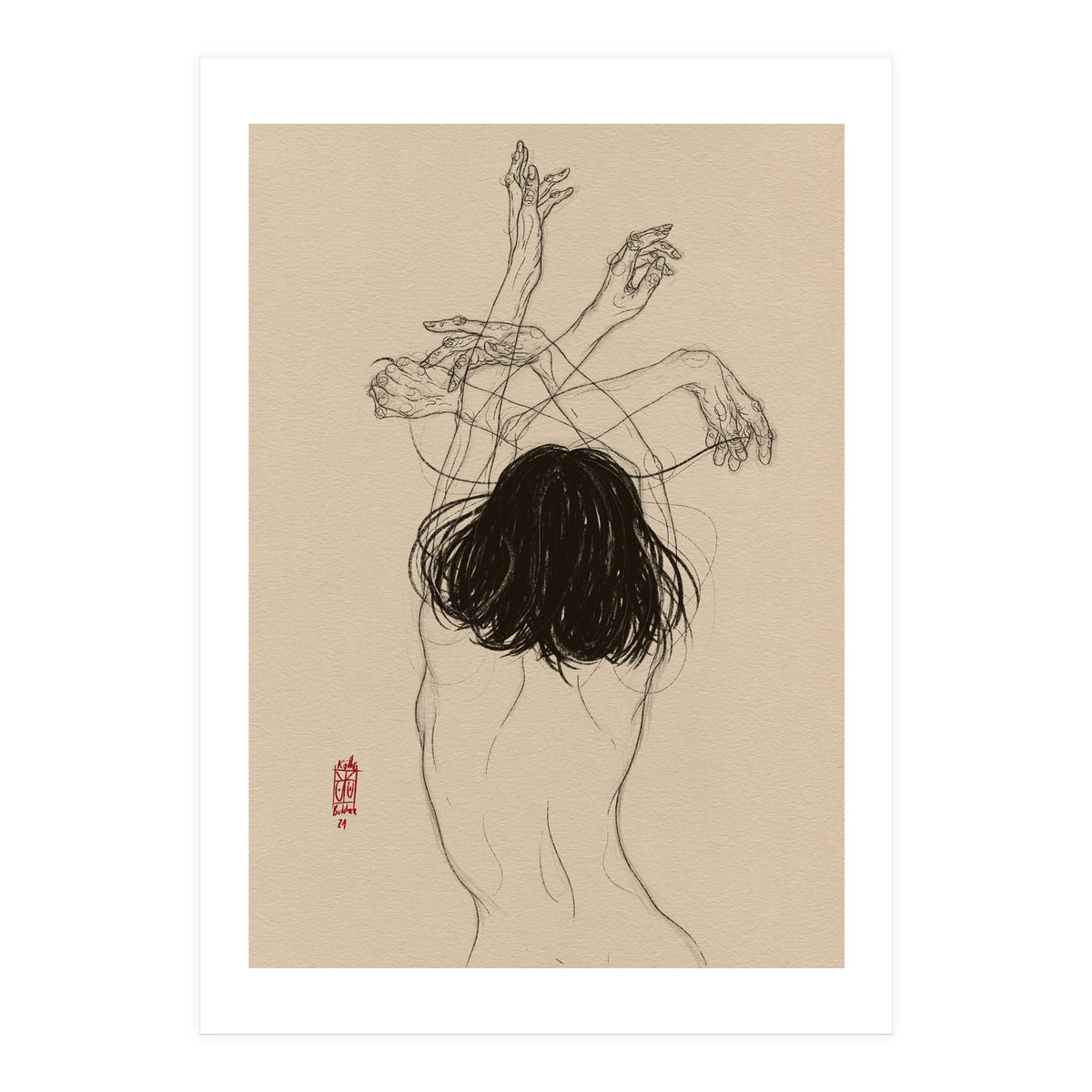 Dancing Alone, Together With You (Print Only)