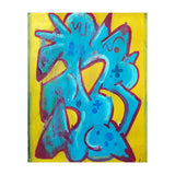 Forma Celeste Sobre Amarillo 4 (Print Only) thumbnail