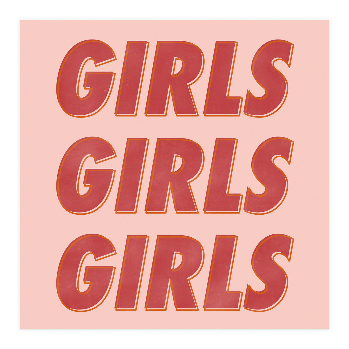Girls Red (Print Only)