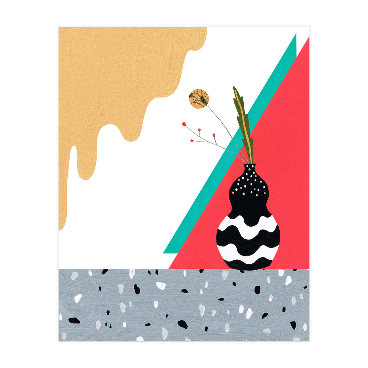 Modern Ikebana  (Print Only)