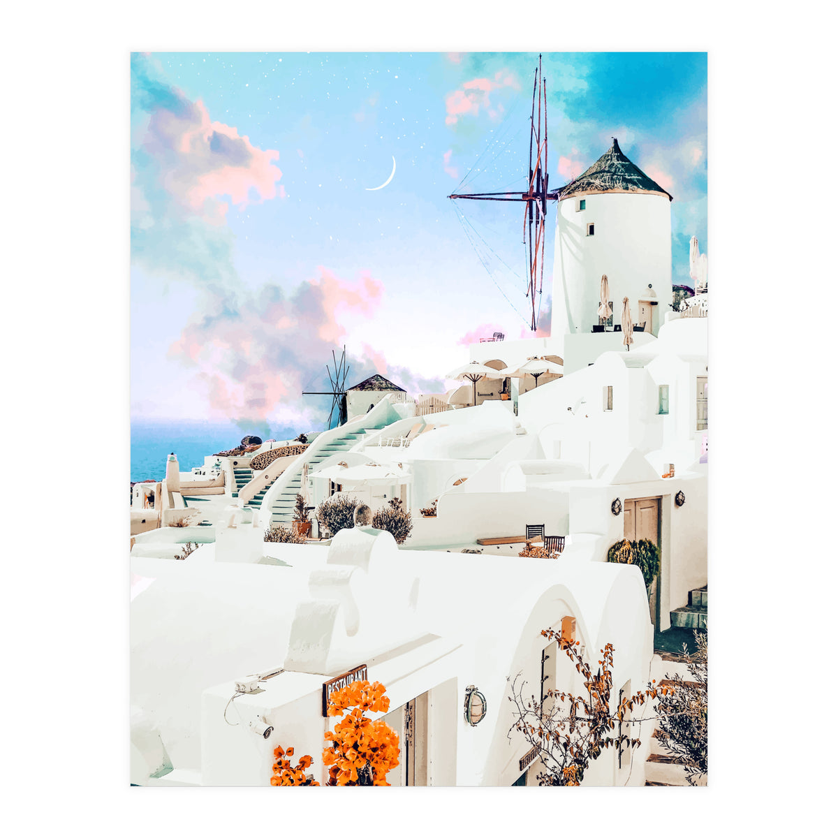 Greek Moon (Print Only)