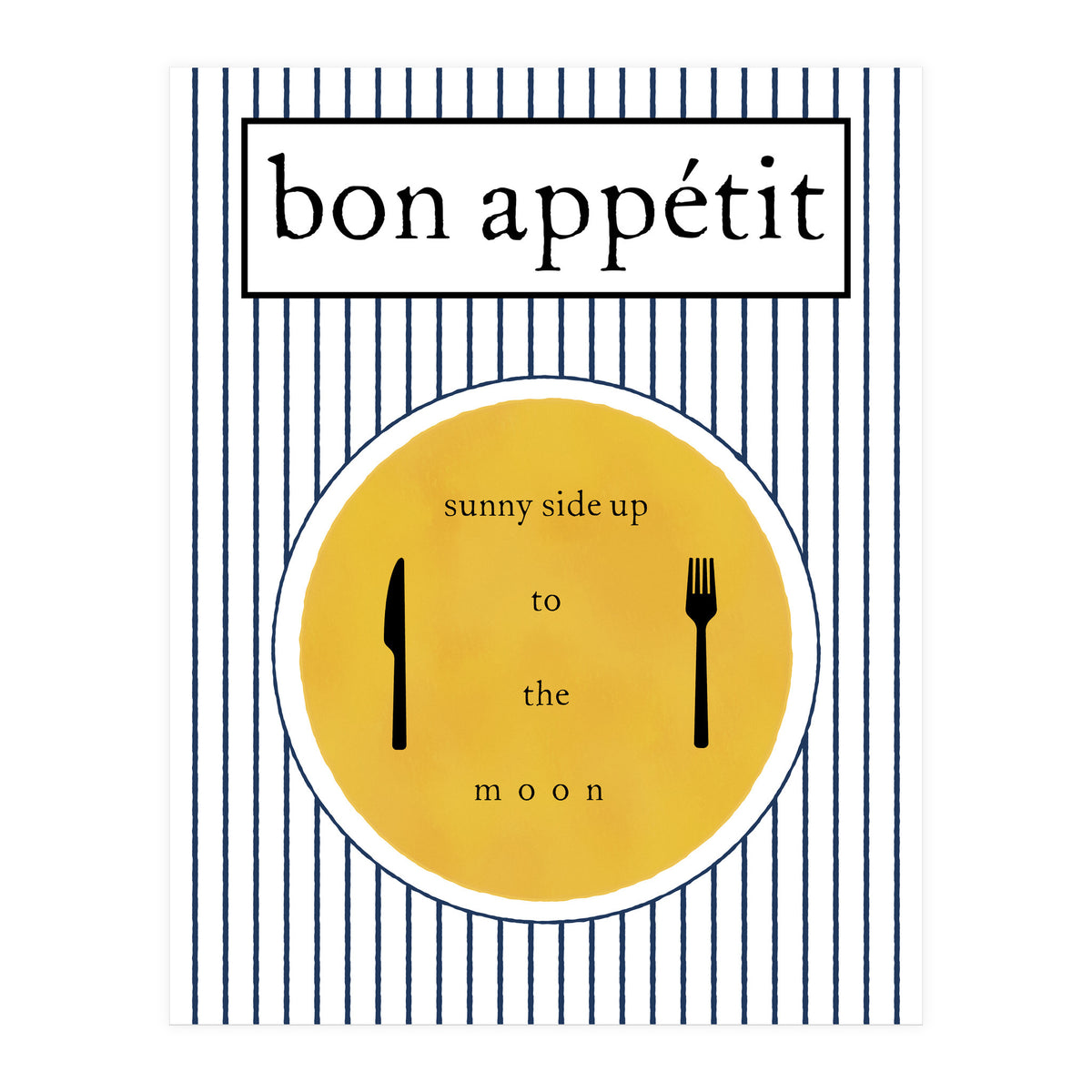 bon appétit   (Print Only)
