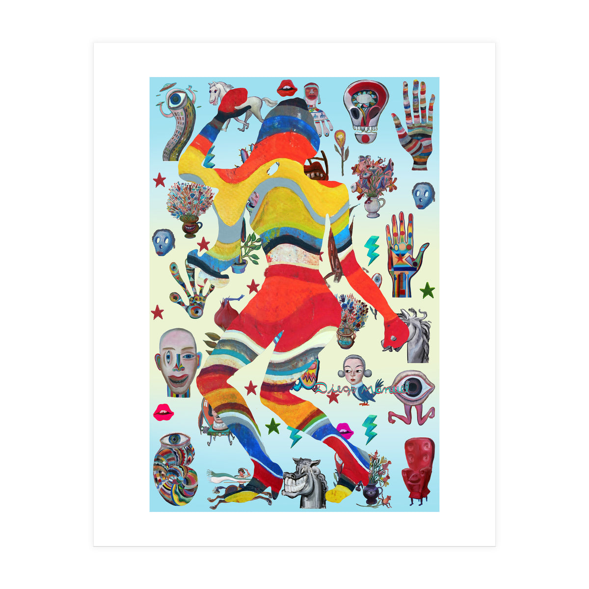 Dance Girl C 9 (Print Only)