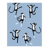 Dancing Cats (Print Only) thumbnail