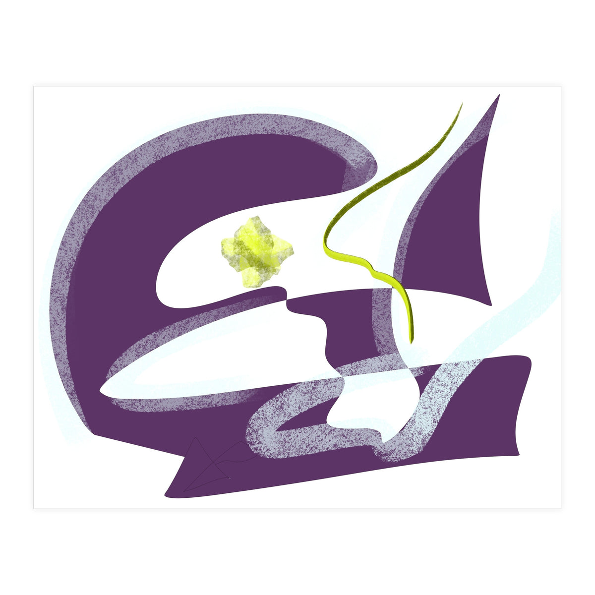 yellow pearl (Print Only)