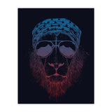 Wild Lion (dark) (Print Only) thumbnail