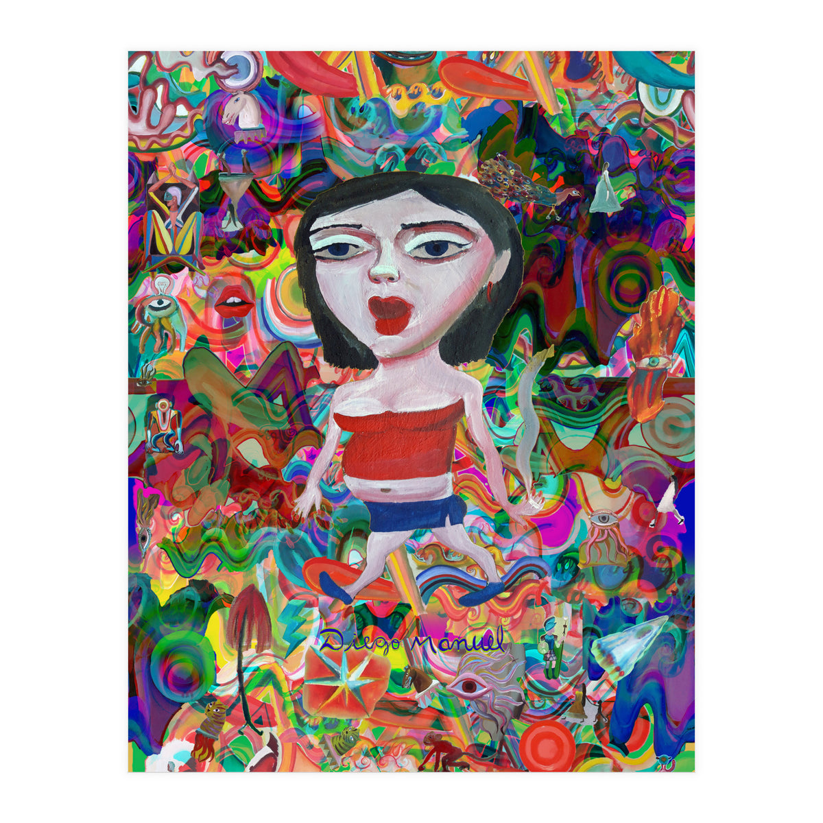 Graffitis 2021 Tapiz 43 (Print Only)