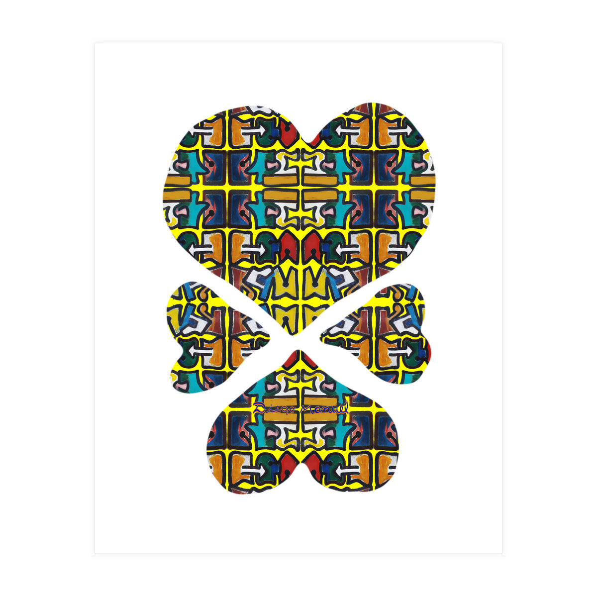 4 Corazones 9  (Print Only)