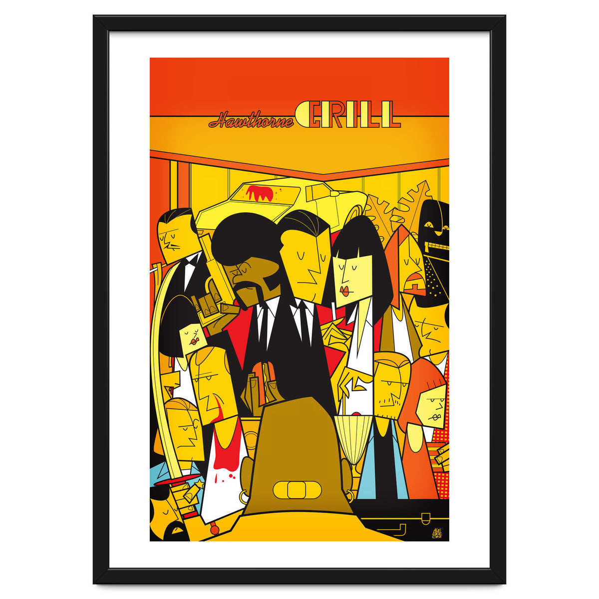 Pulp Fiction Alternative Movie Poster