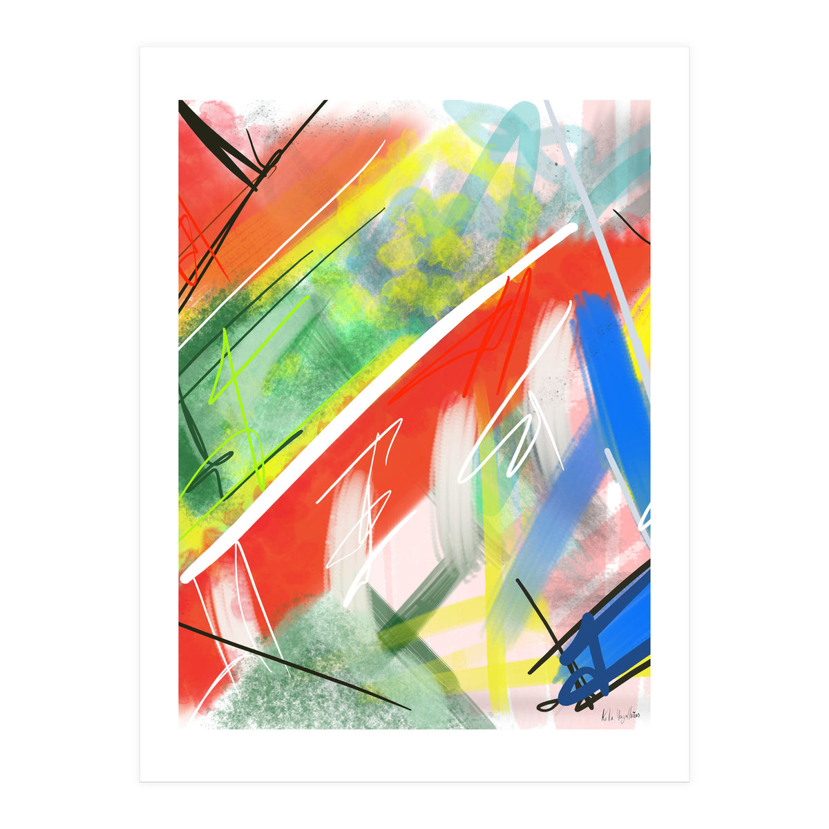 Roads Of Life 5 (Print Only)