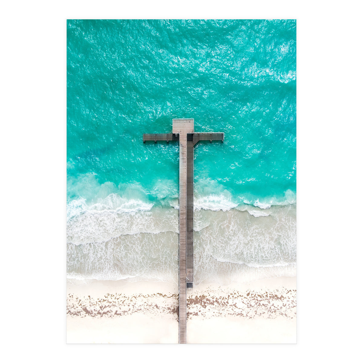 Coogee Jetty, Perth, Wa (Print Only)