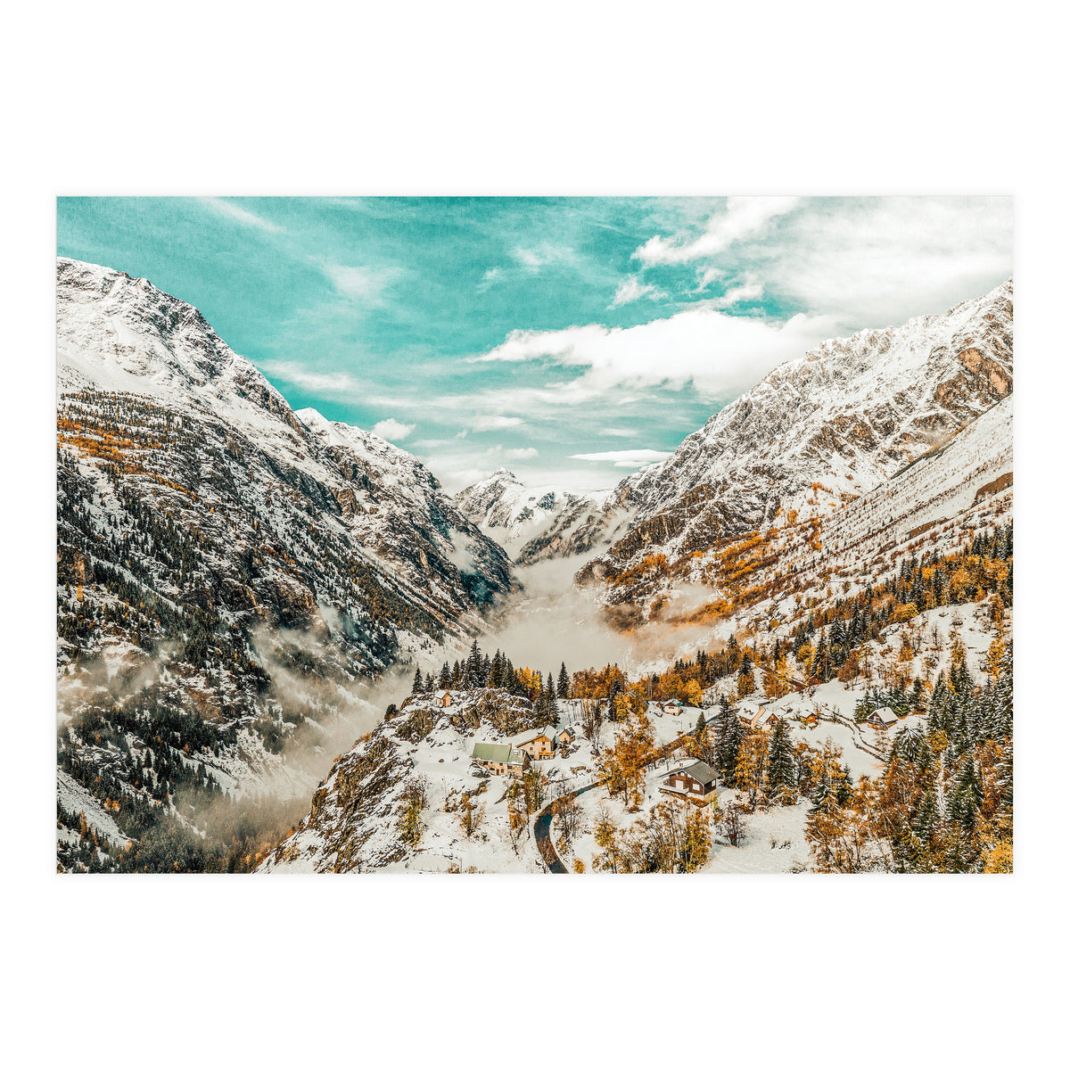 Snow & Sunny (Print Only)