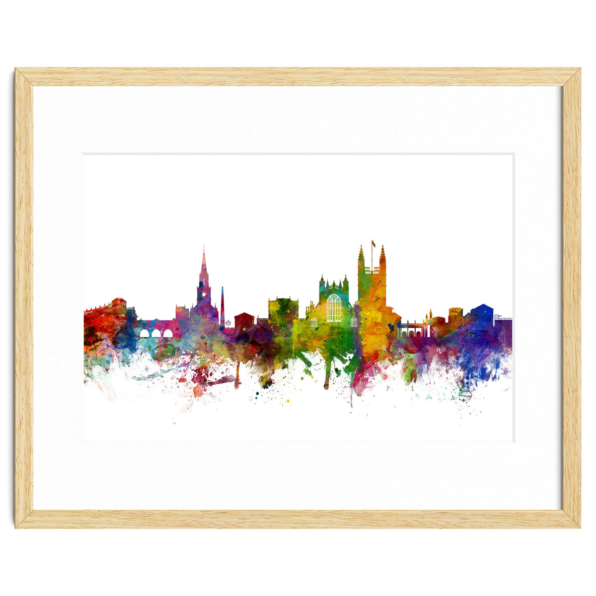 Bath England Skyline Cityscape