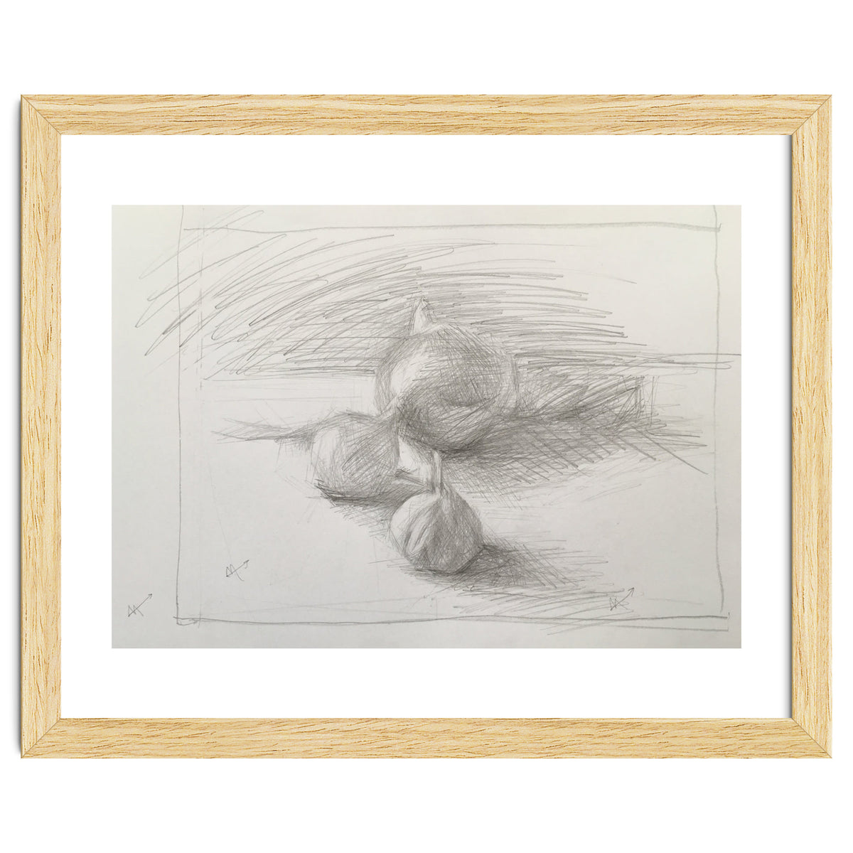 Still Life with Three Veg