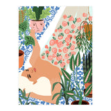 Moroccan Bath With Plants (Print Only) thumbnail