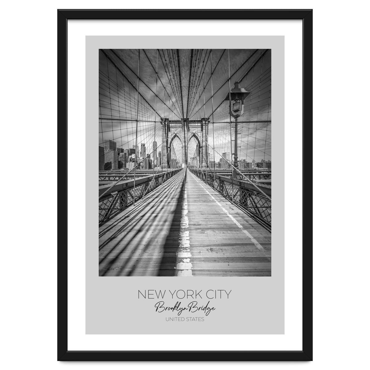 In focus: NEW YORK CITY Brooklyn Bridge