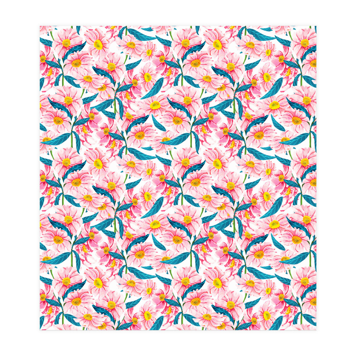 Pink Floral V2 (Print Only)