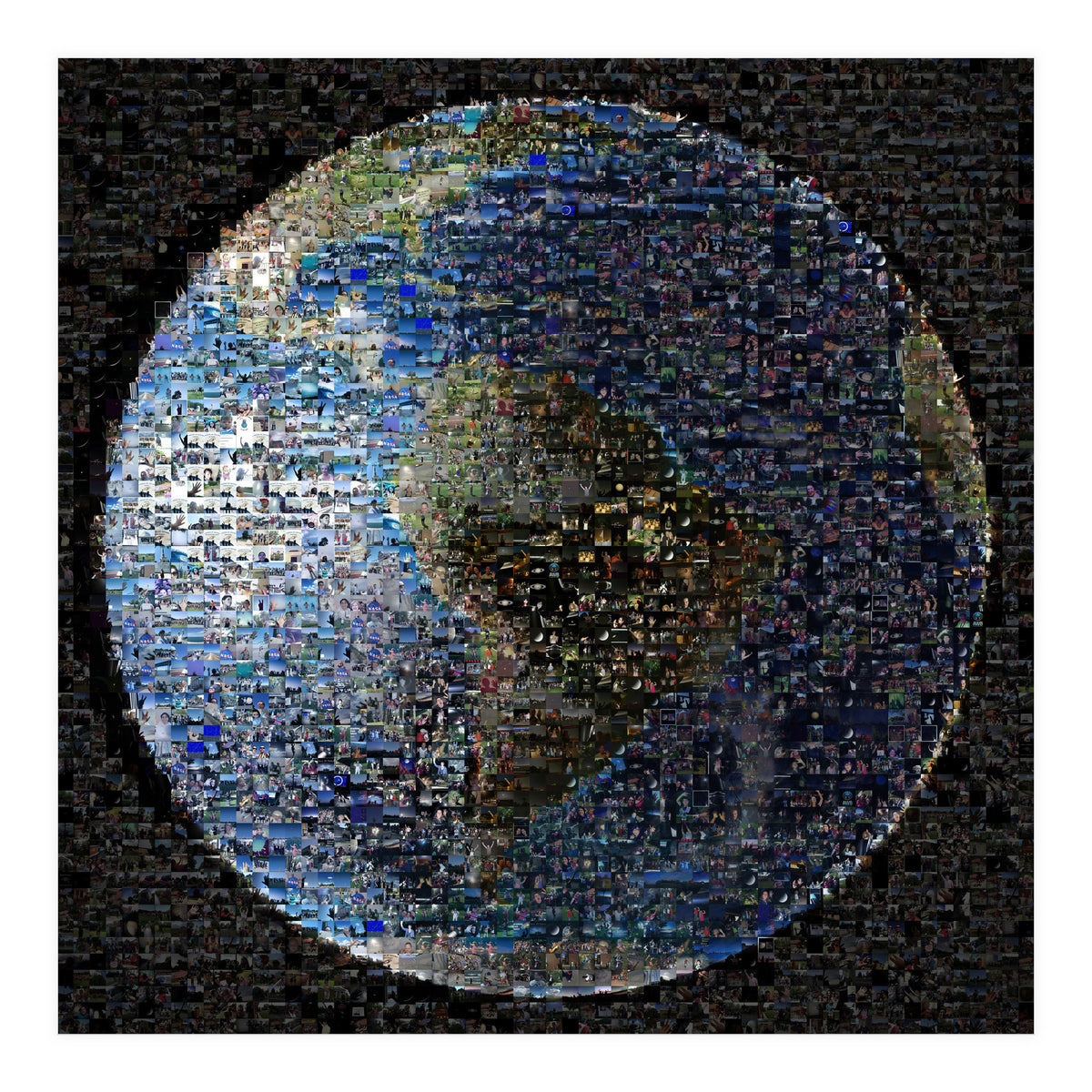 Collage of Earth (Print Only)
