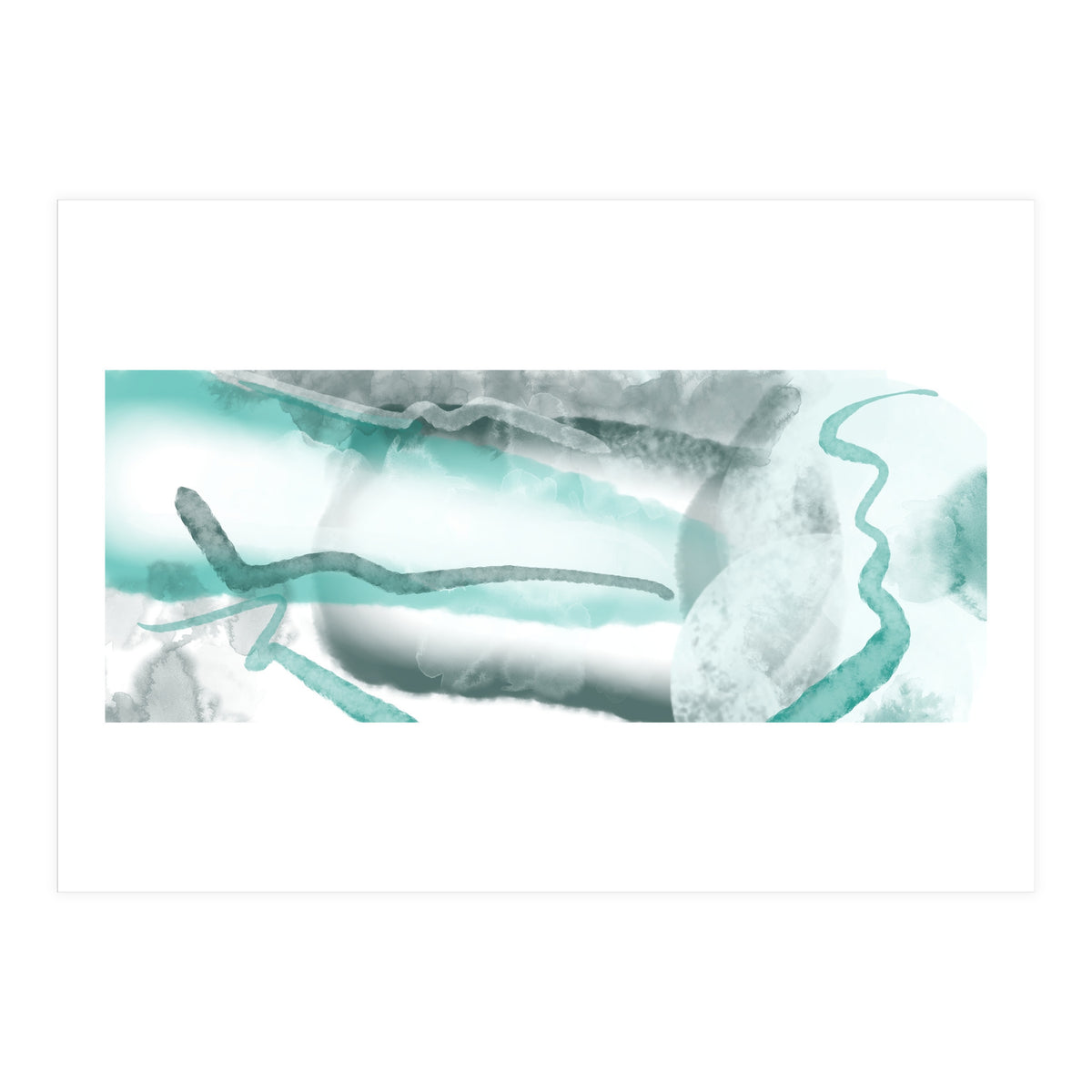 Depths In Green (Print Only)