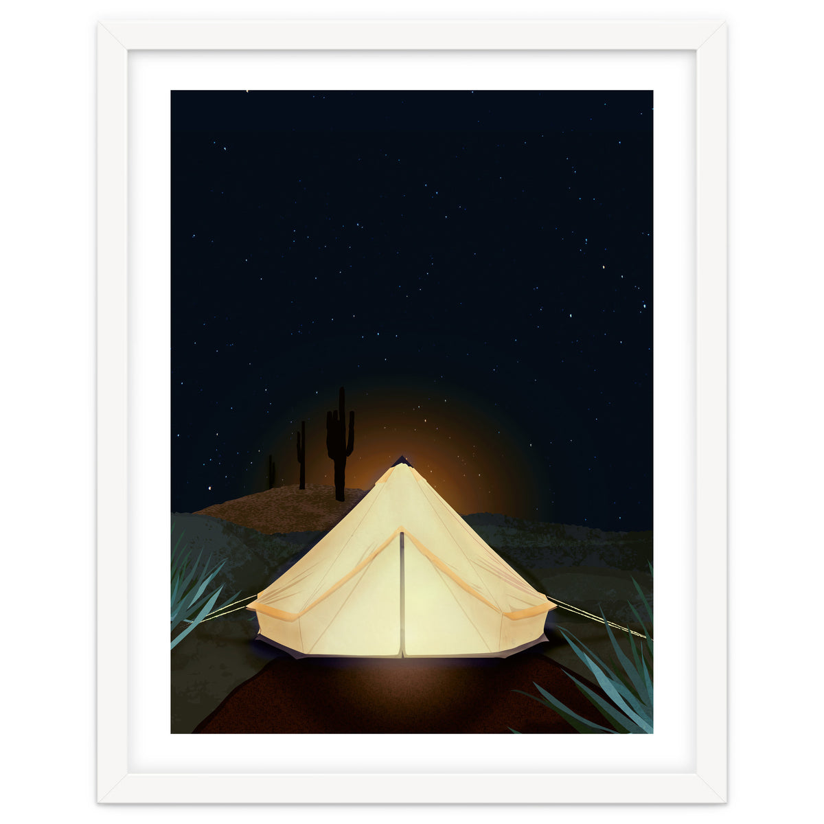 Tent at Night