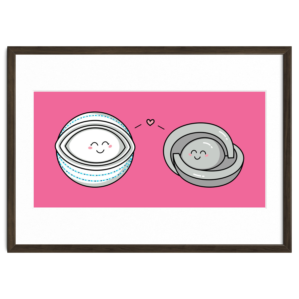 Kawaii Cute Timeless Mothership and Lifeboat Time Machines