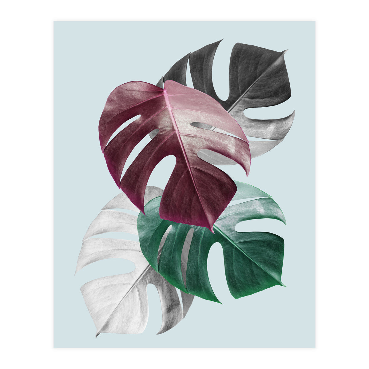 Tropical collage II (Print Only)