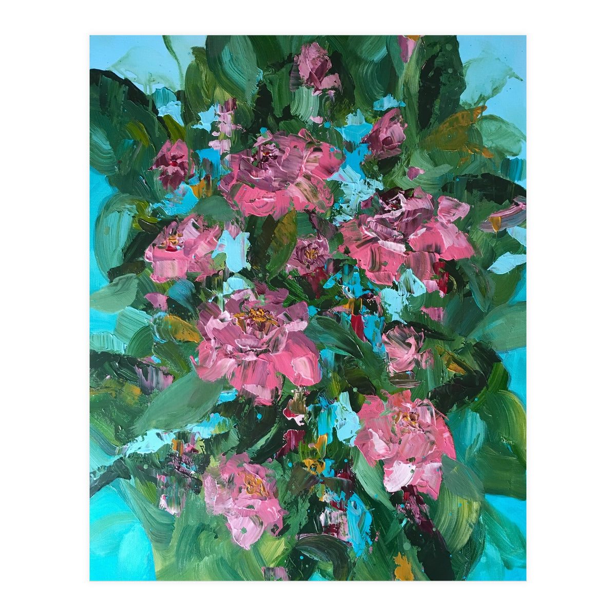 Vibrant Roses (Print Only)