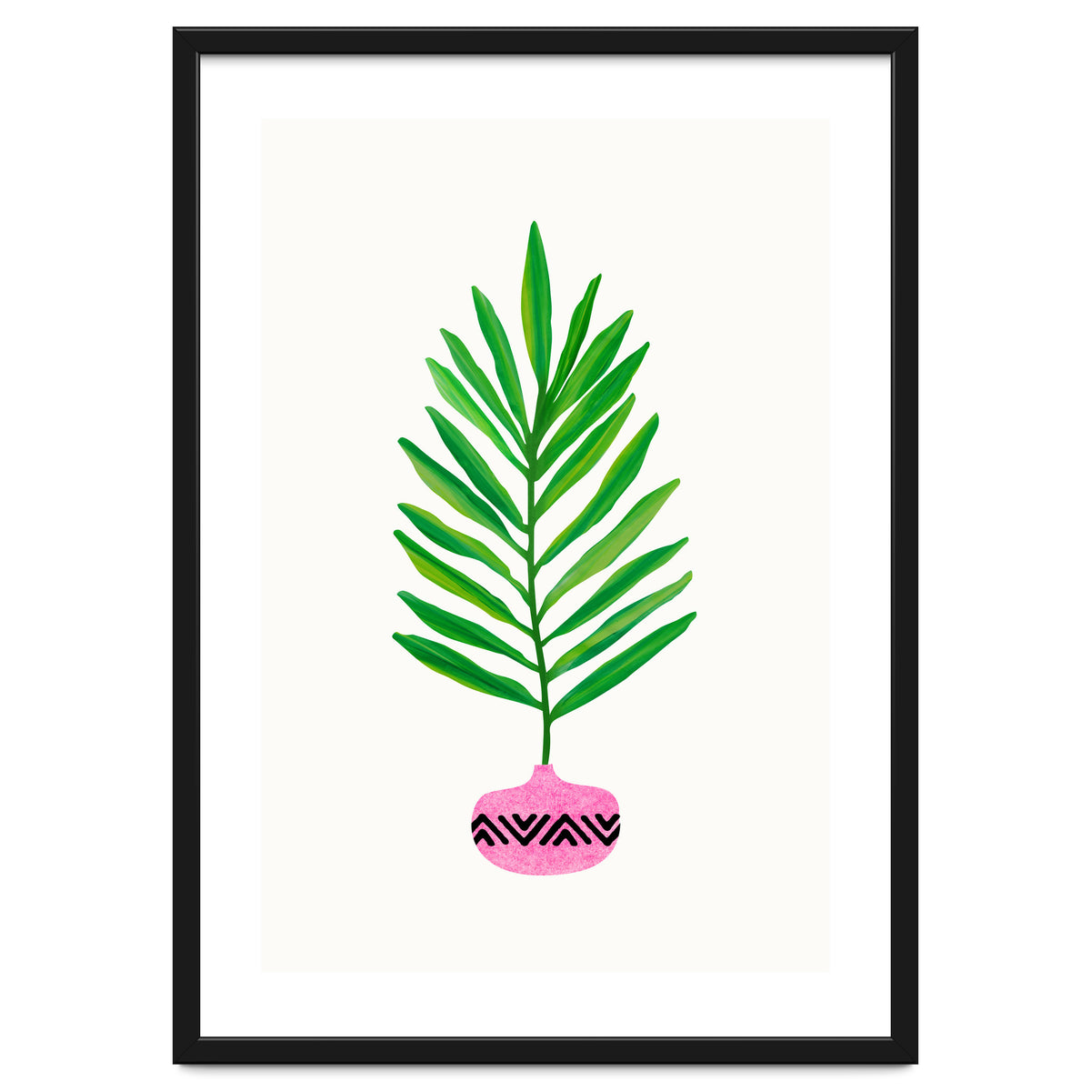 Modern Tropical Leaf