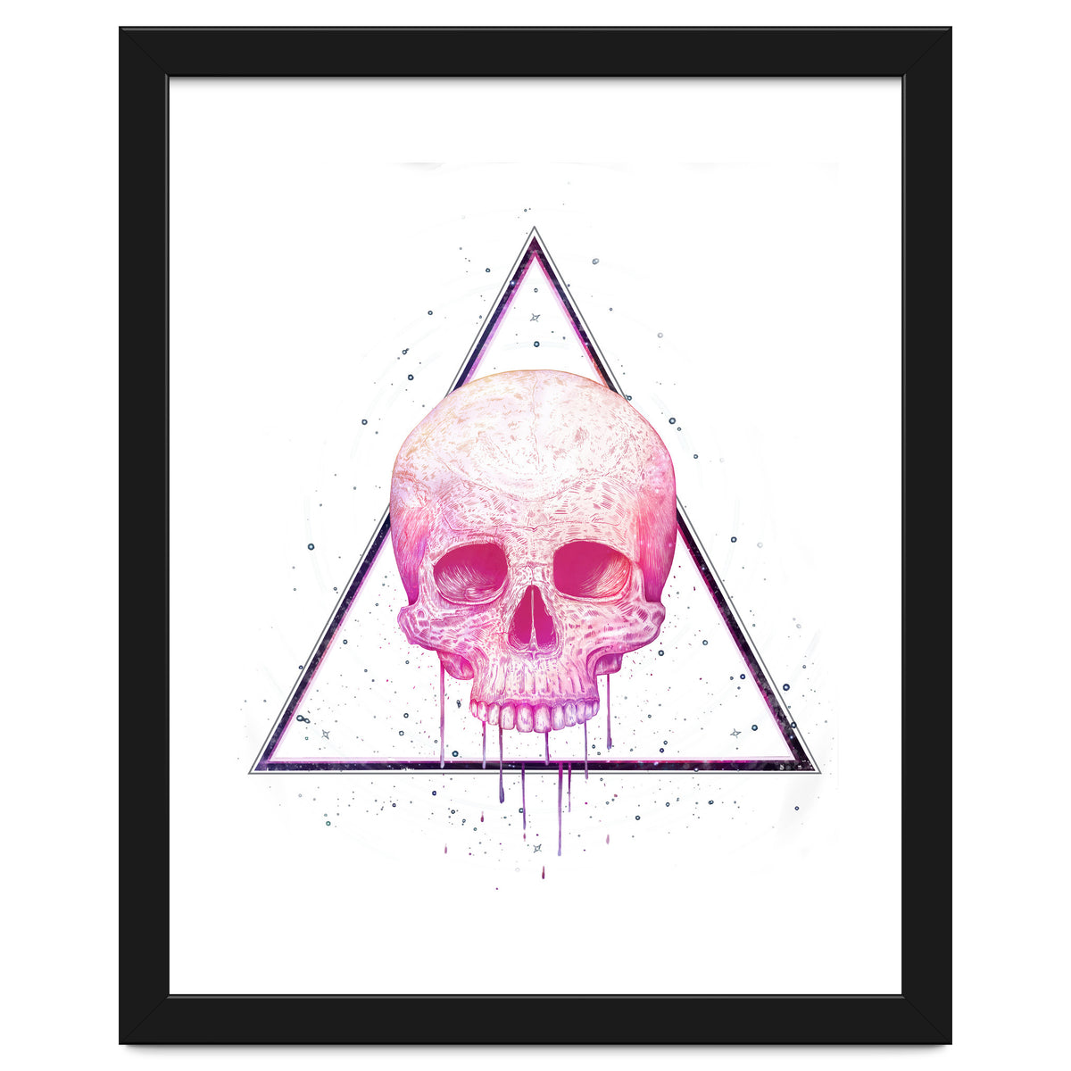 Skull In Triangle