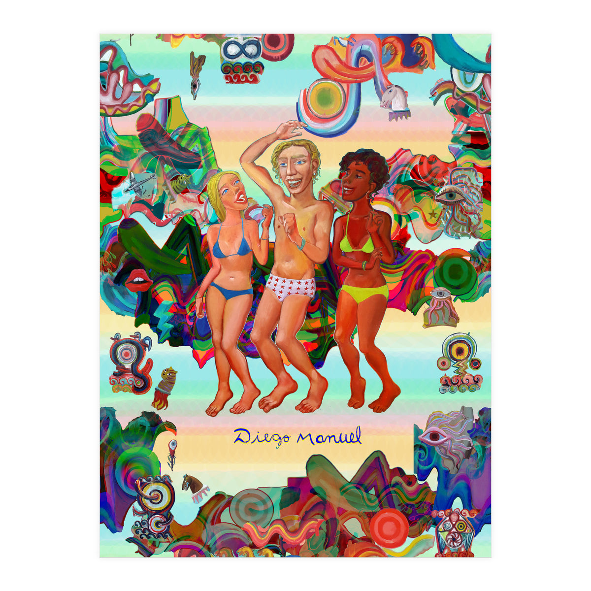 Graffitis 2021 Tapiz 94 (Print Only)