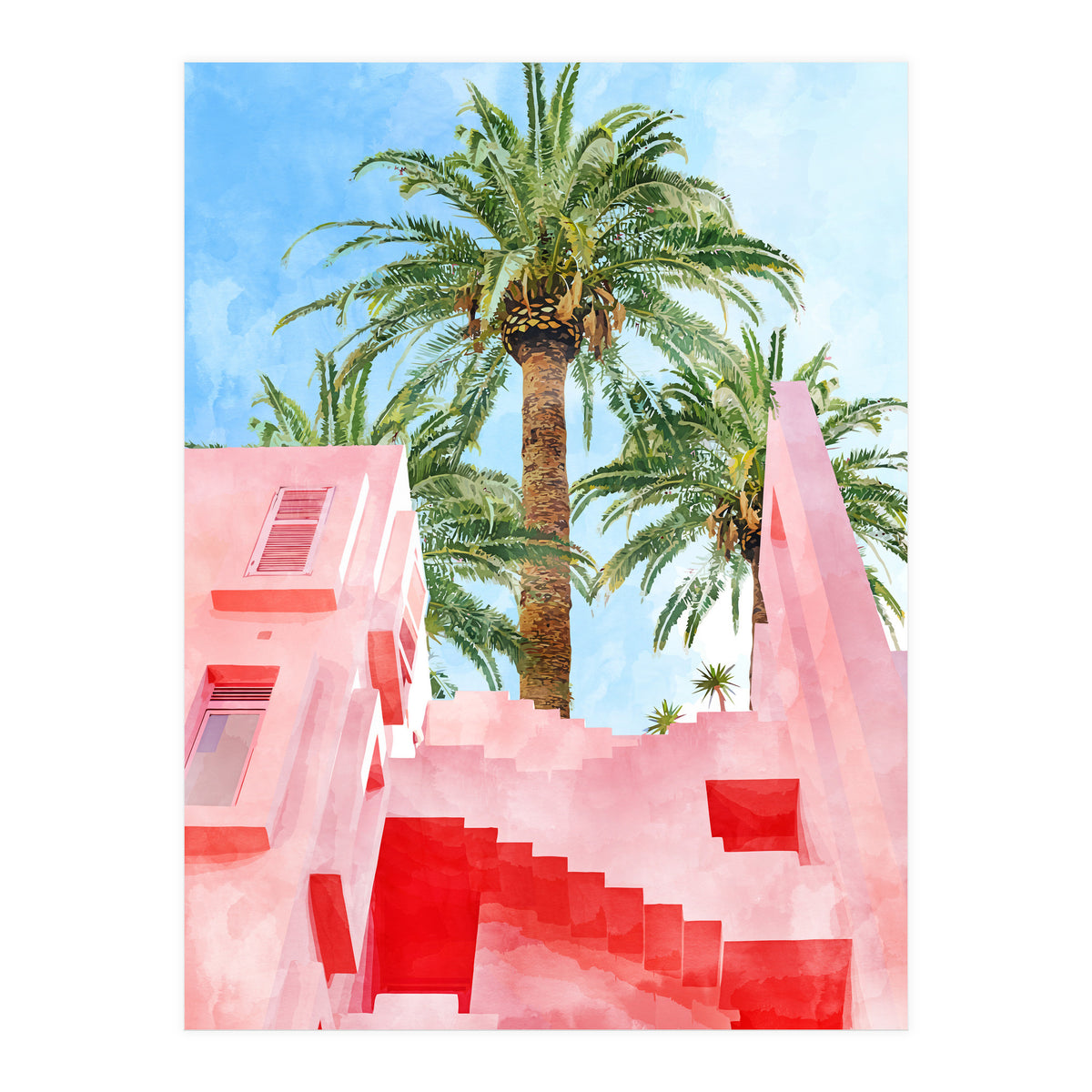 Pink Tropical (Print Only)