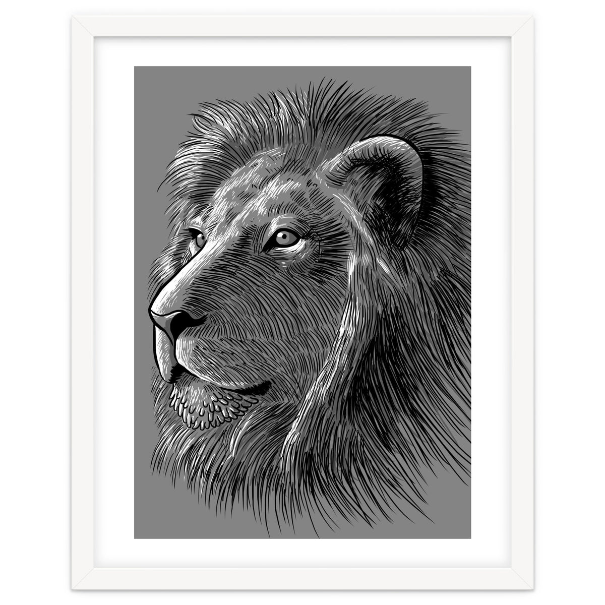 Sketch Lion