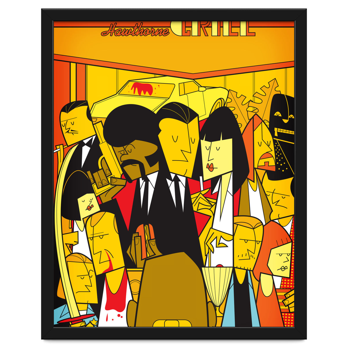 Pulp Fiction Alternative Movie Poster