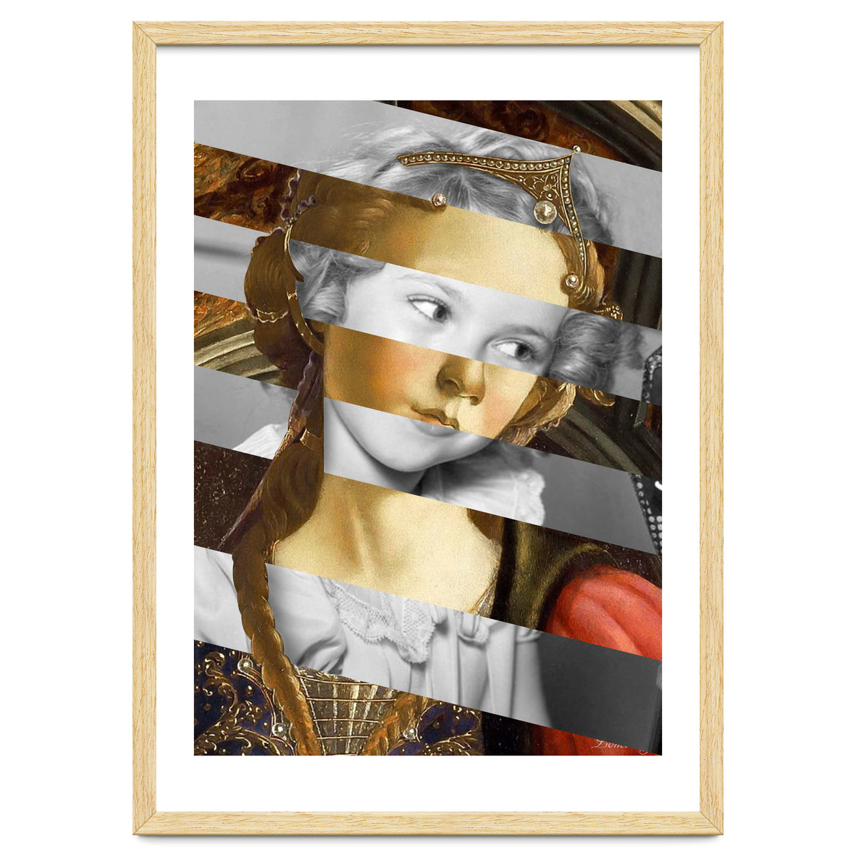 Botticelli's Fortitude & Shirley Temple