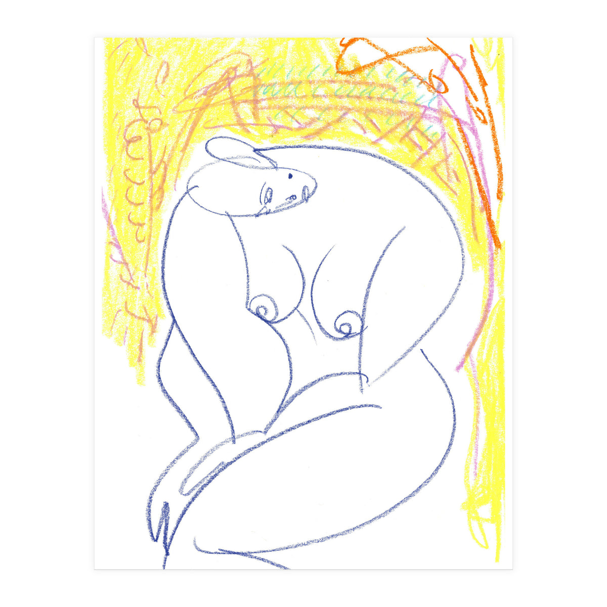 Me On The Chair #2 (Print Only)