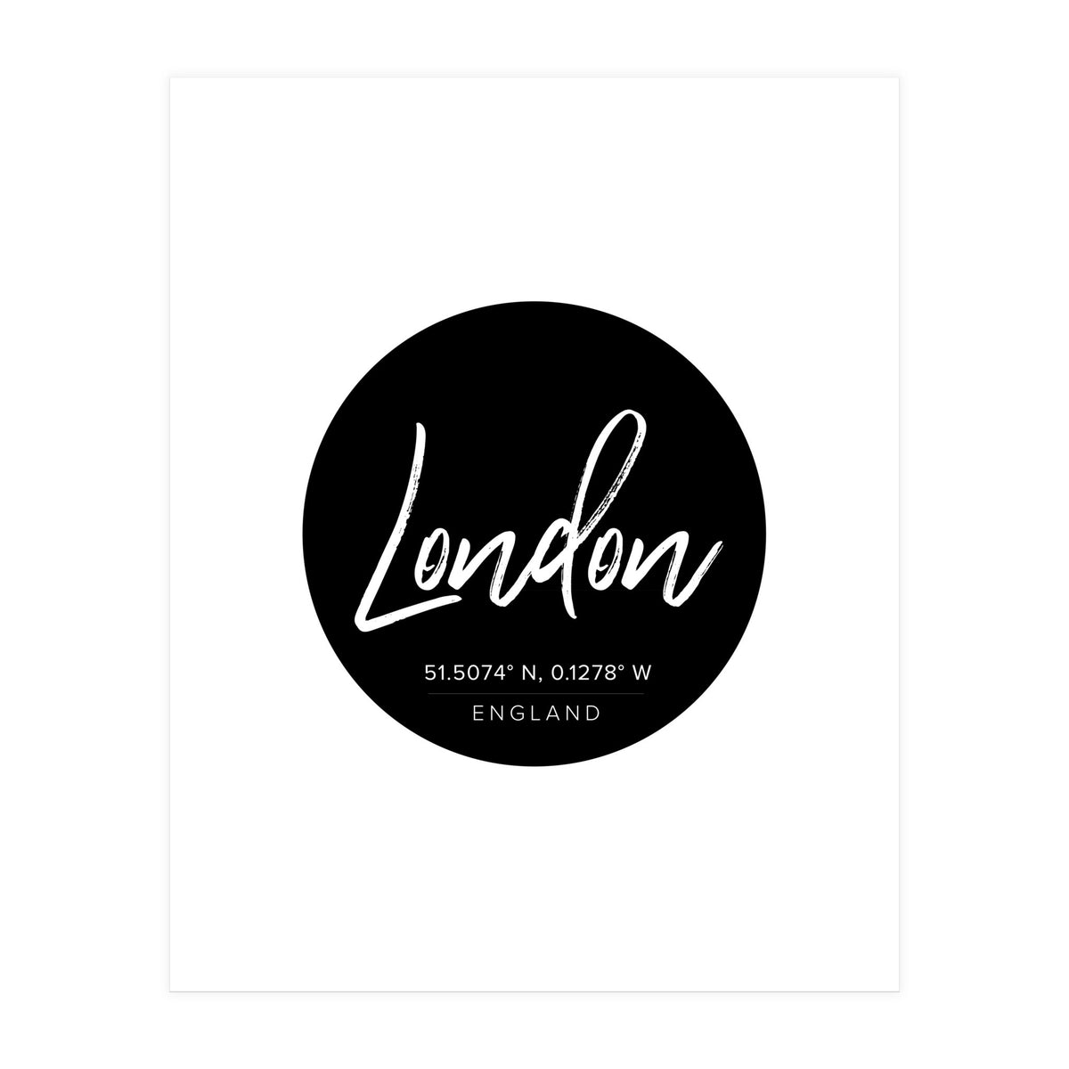London (Print Only)
