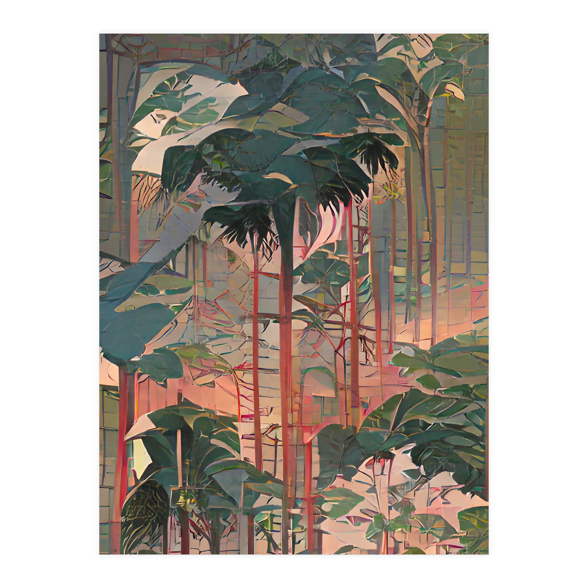 TROPICAL FOREST no2 - UKIYO-e (Print Only)
