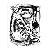 The Scholar - b&w (Print Only) thumbnail