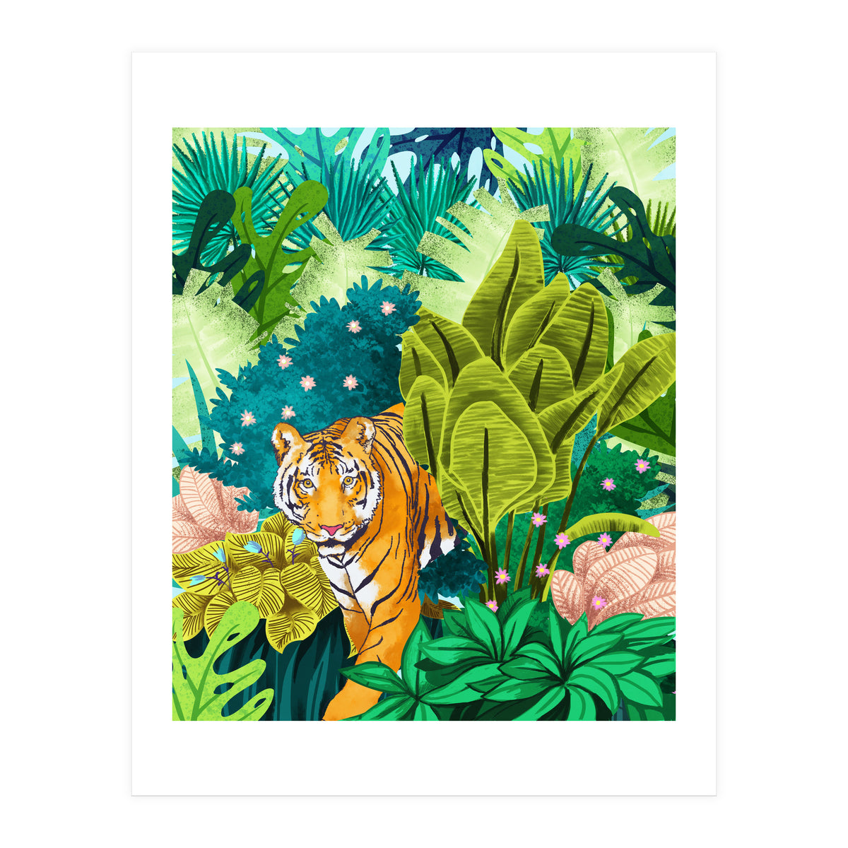 Jungle Tiger (Print Only)